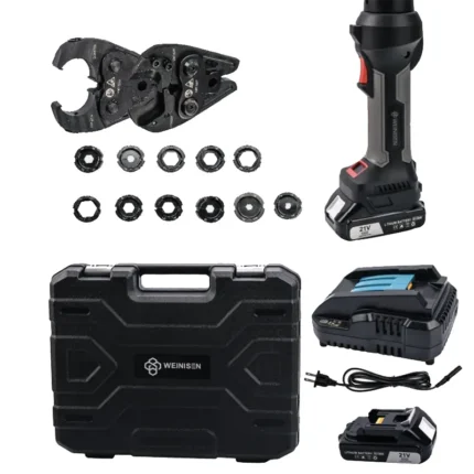 Two-In-One Battery Powered Crimping & Cutting Tool